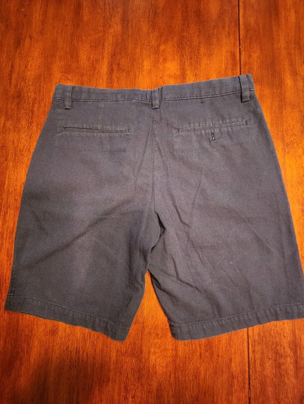 Men's Banana Republic Size 34 Navy Casual Cotton Shorts Aiden Like New
